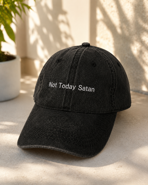 "Not Today Satan" Cap