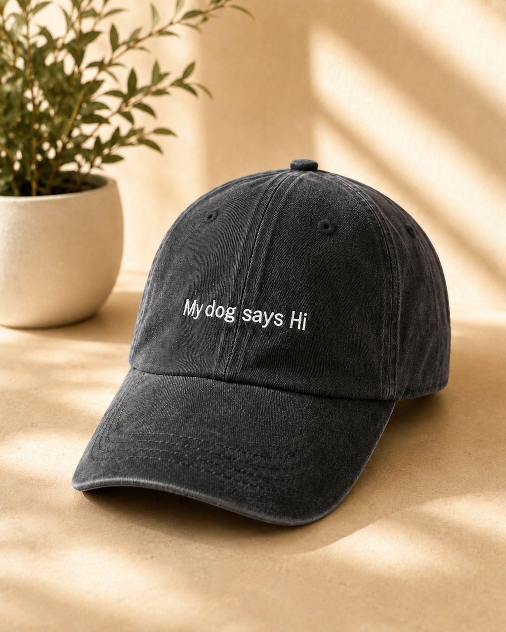 "My Dog Says Hi" Cap